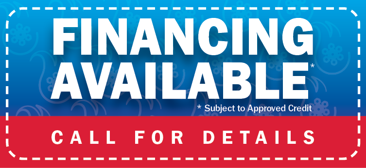 Financing Available - Call for details.