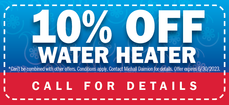 10% Off Water Heater