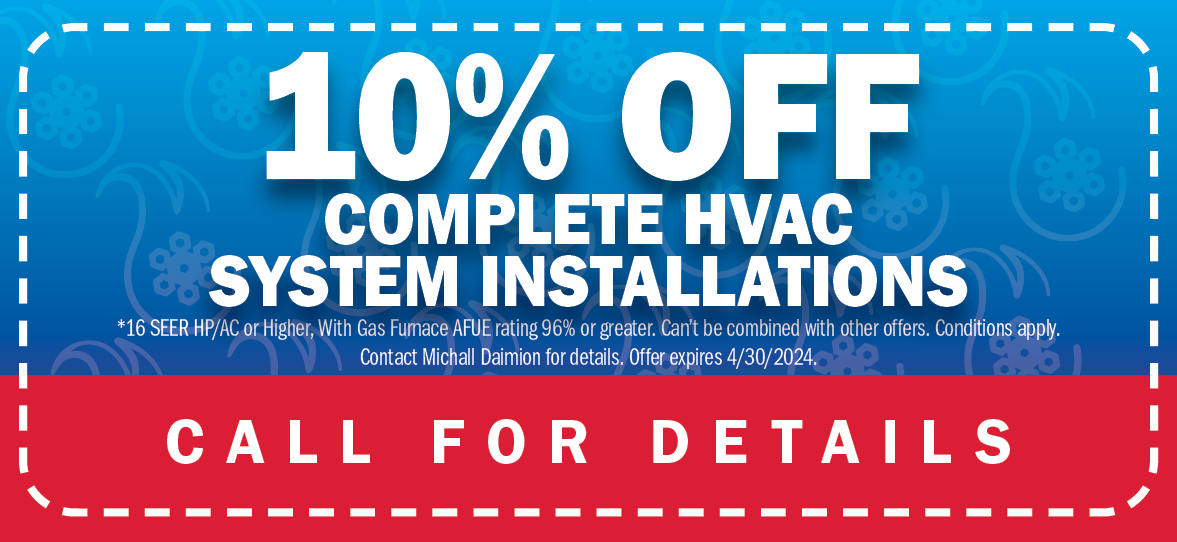 10% Off Complete HVAC System Installations