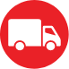 Icon showing a service truck