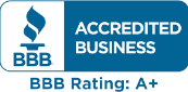 BBB Accredited Business - A+ Rating